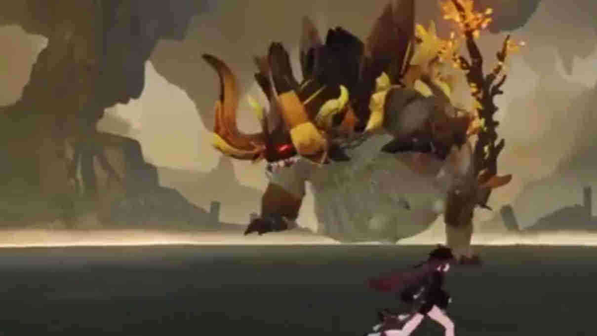 原神:若陀龙王战斗演示,原型猜测很多,我觉得它更像个肥宅龙