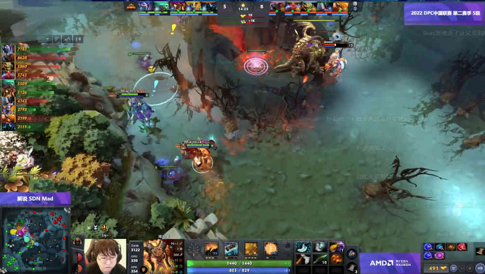 Dota2-DPC联赛:龙神惨遭打脸?韧性拉满的LGD逆风翻盘击溃MagMa