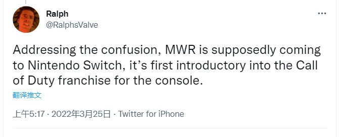 《使命召唤》放弃年货战略?动视考虑复刻COD老游戏填补空缺