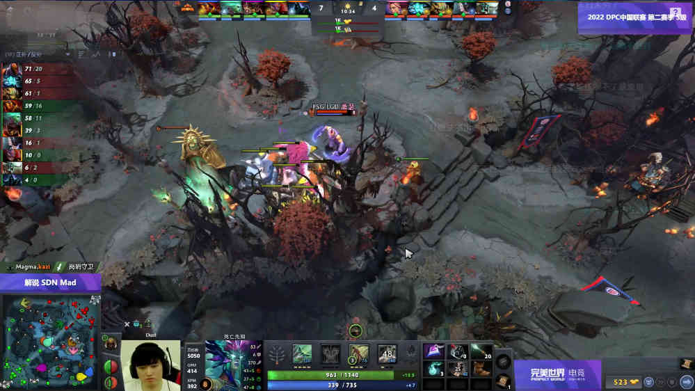 Dota2-DPC联赛:龙神惨遭打脸?韧性拉满的LGD逆风翻盘击溃MagMa