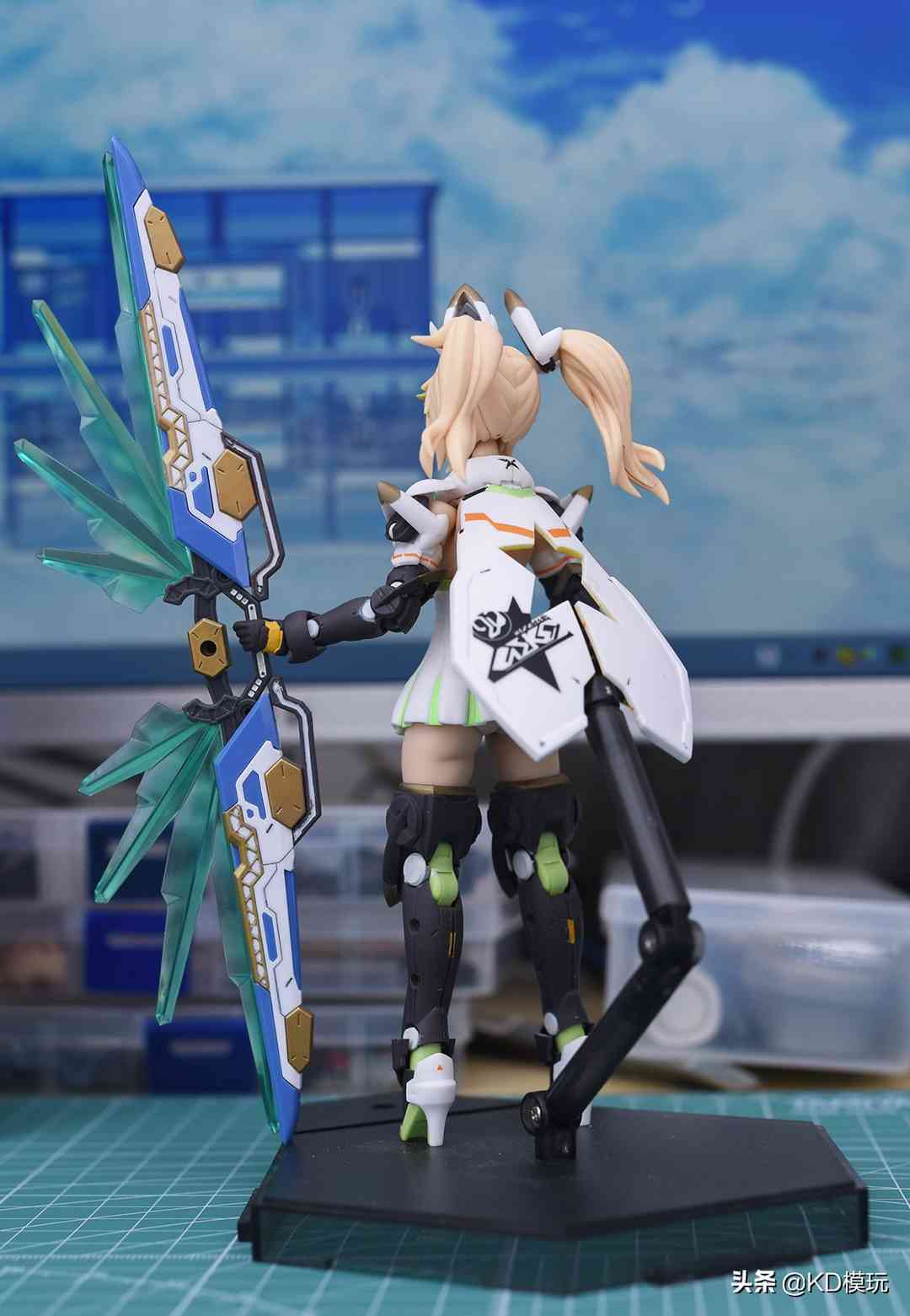 入坑拼装模型的第二款机娘，寿屋 梦幻之星 Online2es 珍妮1.0